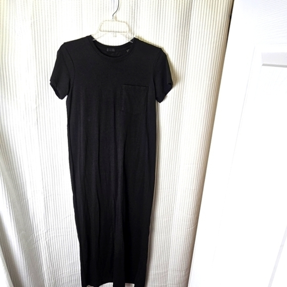 ATM XS Cotton T-Shirt Maxi Dress Minimalist Luxury Goth Super Soft